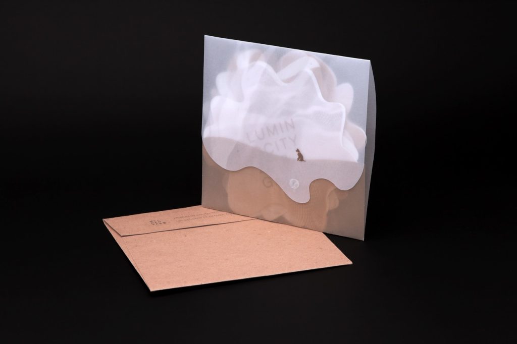 Museum of Contemporary Art Denver Luminocity Gala invitations designed by EBD.